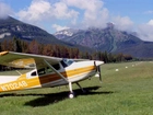 Cessna 185, Trawiaste, Lotnisko, Góry