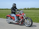 Czerwony, Cruiser, Harley Davidson Screamin Eagle
