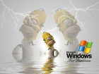 Windows, Homer, Simpson