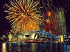 Sydney, Sylwester, Hrbour Bridge, Opera