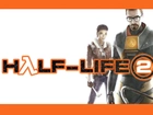 postacie, kobieta, mężczyzna, logo, Half Life 2