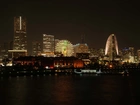 Miasto, Yokohama, Nocą