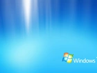 Niebieskie, Świetliste, Tło, Logo, Windows 7