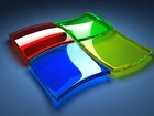 Szklane, Logo, Windows
