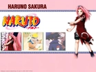 Naruto, haruna, sakura, kobieta, sztylet