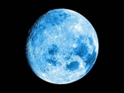 Niebieski, Księżyc