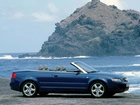 Niebieski, Audi A4, Cabrio