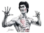 Bruce, Lee, Rysunek