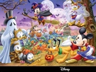 Disney, Miki, Pluto, Donald, Duch
