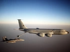 F-18, KC-135 Stratotanker