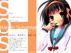 Suzumiya Haruhi No Yuuutsu, czarne wlosy, gwizdek