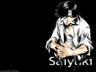 Saiyuki, bandaże, człowiek