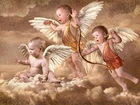 Aniołki, Łuk, Niebo