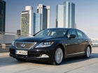 Czarny, Lexus LS 600H, Hybryda