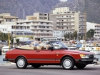 Czerwony, Saab 900, Kabriolet