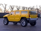 Żółty, Hummer H2, SUV