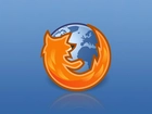Logo, Firefox, Niebieskie, Tło