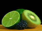 Połówka, Limonki, Kiwi, Czarna, Jeżyna