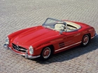 Czerwony, Mercedes Benz SL