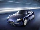 niebieska, Mazda RX8