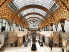 Wnętrze, Muzeum, Sztuki, Louvr, Paryż, Francja, Trey Ratcliff