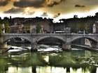 Włochy, Rzym, Most, Vittorio