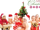 Dzieci, Choinka, Prezenty, Święta