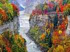 Jesień, Góry, Wodospad