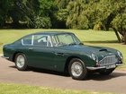 Zielony, Aston Martin DB6, Lampy