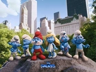 Smurfy, 3D, Miasto