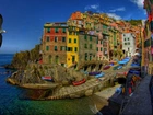 Domy, Riomaggiore, Włochy