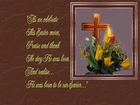 Wielkanoc,świeczka,krzyż,obrazek