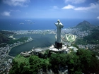 Rio De Janeiro, Jezus, Widok, Brazylia