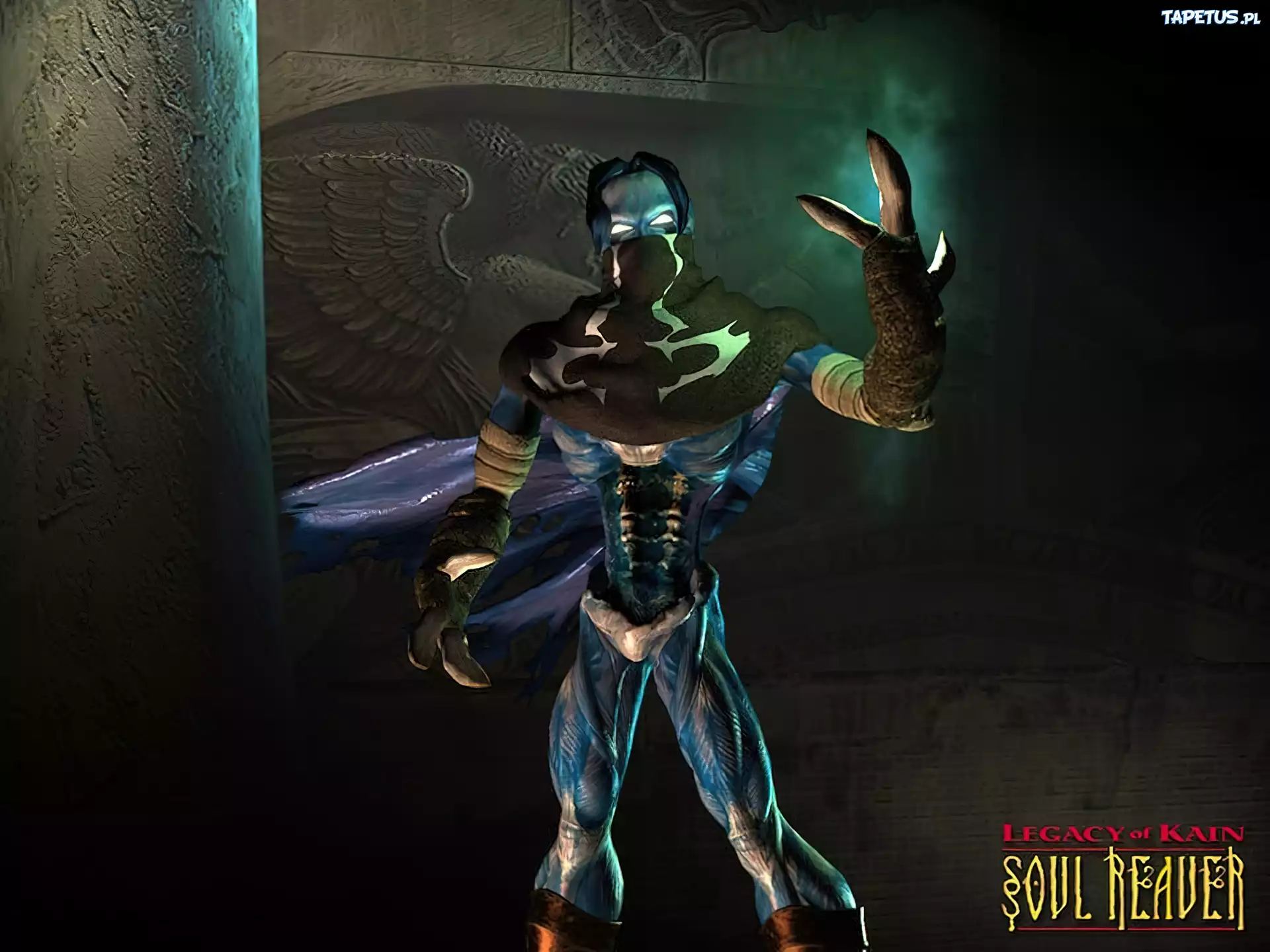 Legacy Of Kain Soul Reaver, postać, potwór, peleryna