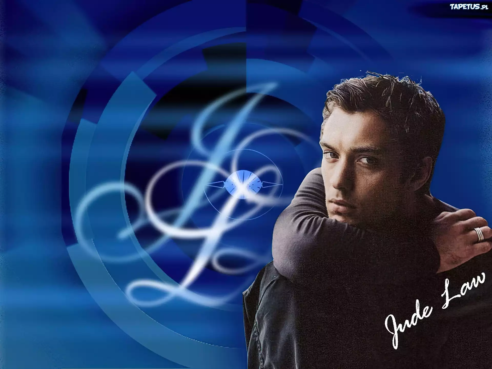 Jude Law,niebieskie oczy