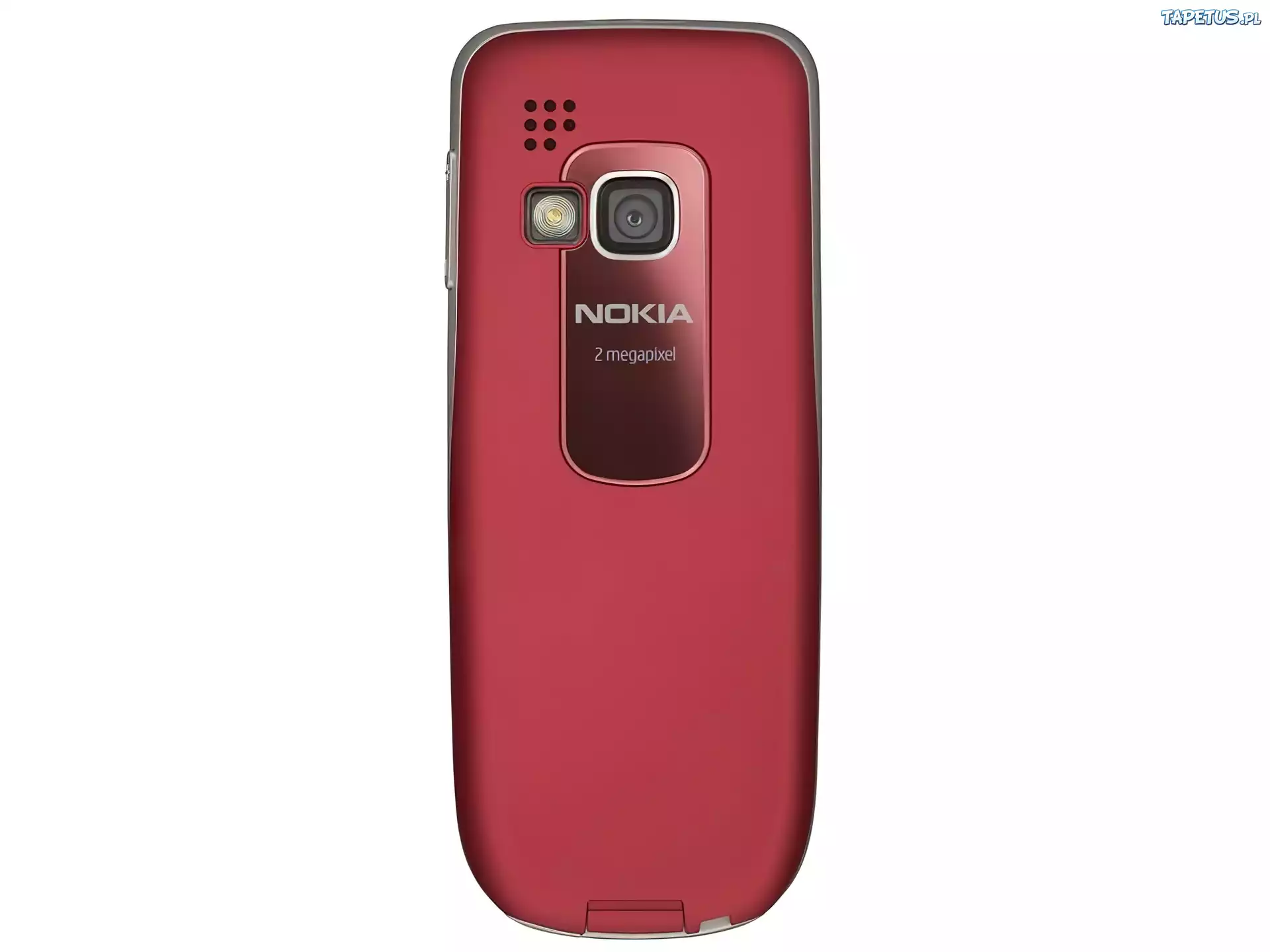 Nokia 3120, Czerwona, Tył