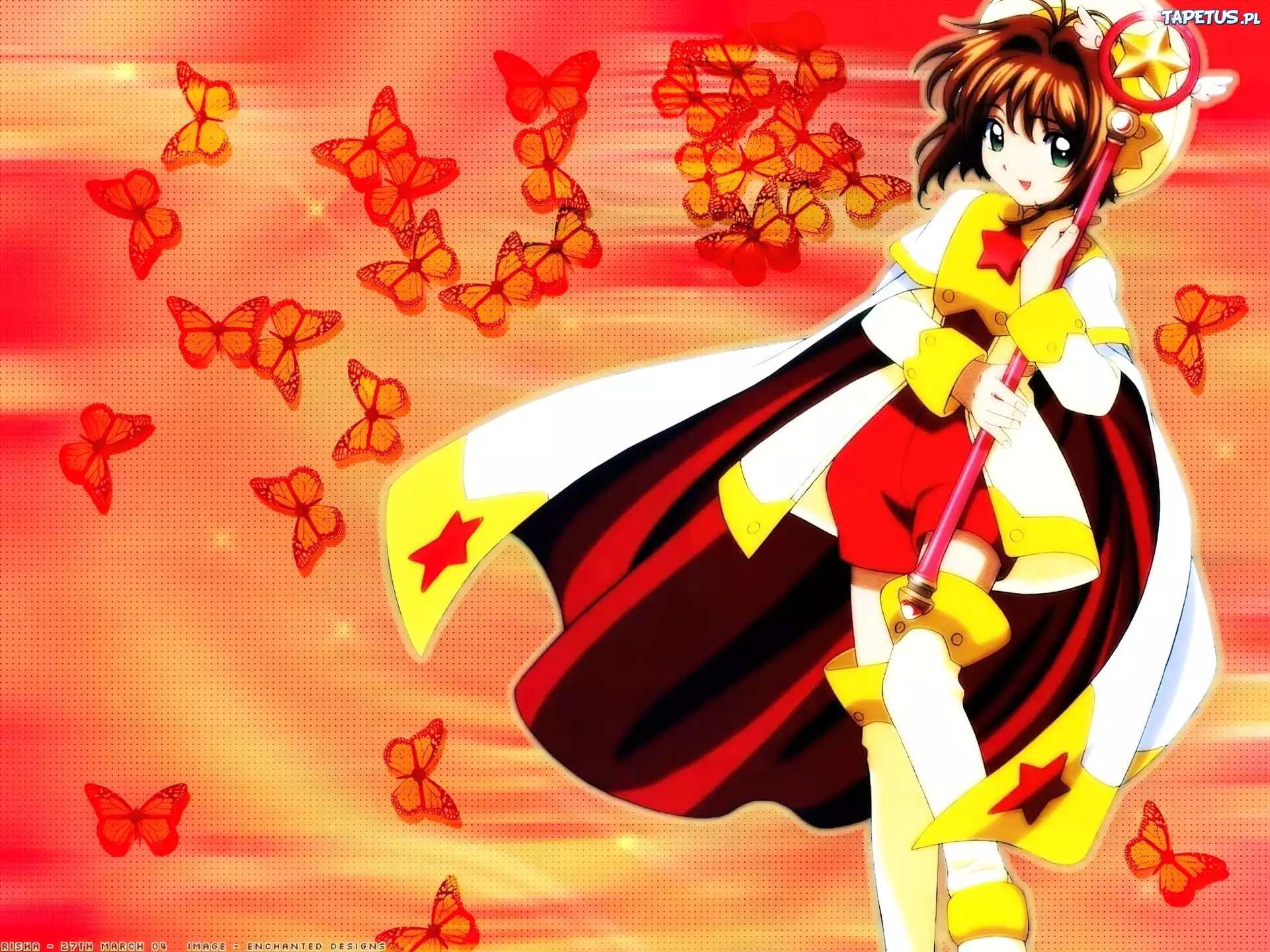 Cardcaptor Sakura, postać, strój, motyle