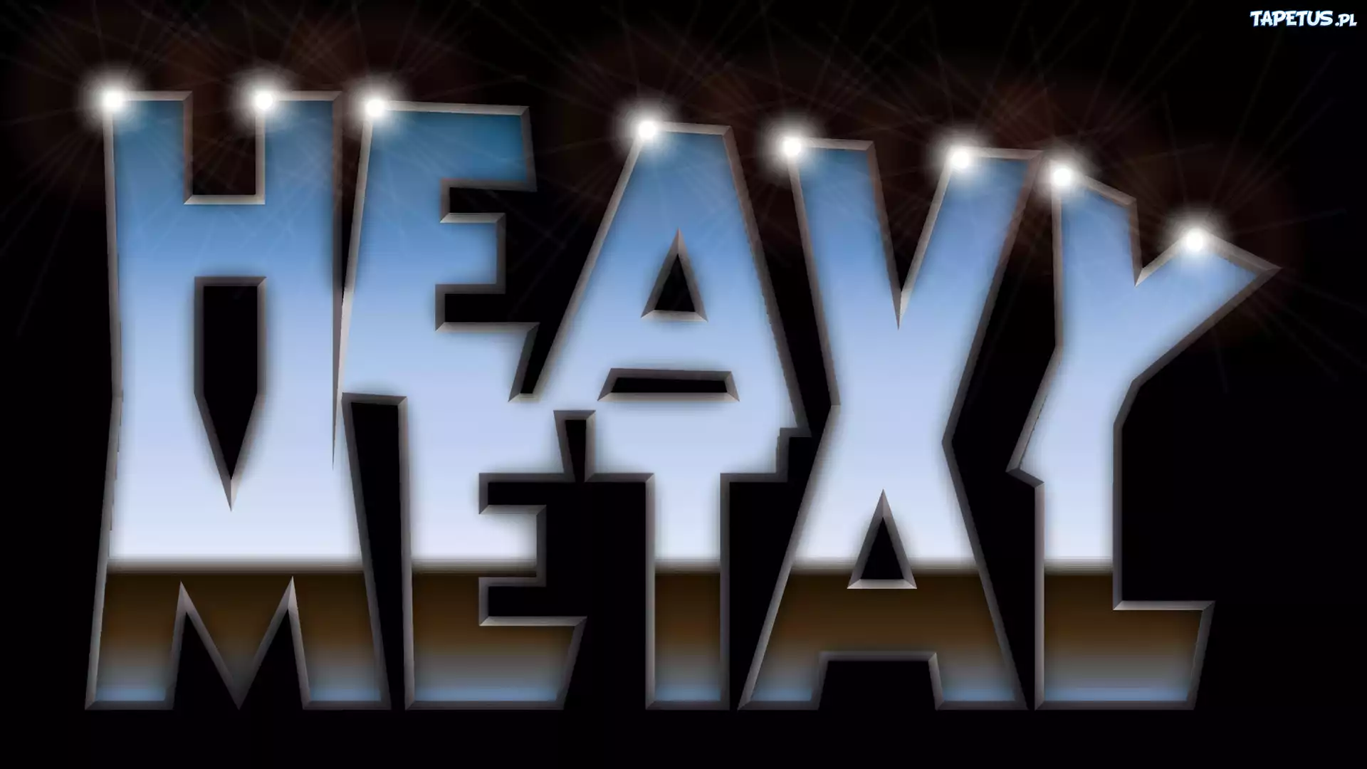 Napis, Heavy, Metal