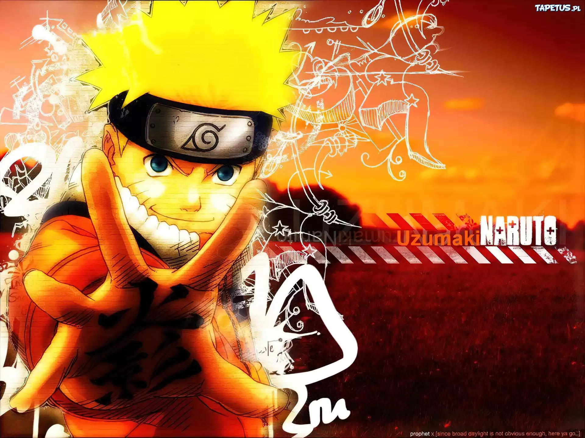 Naruto, Ręka, Uzumaki