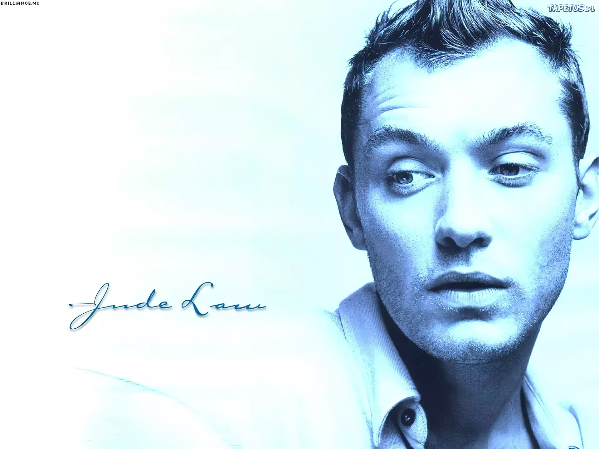 Jude Law,krótkie włosy