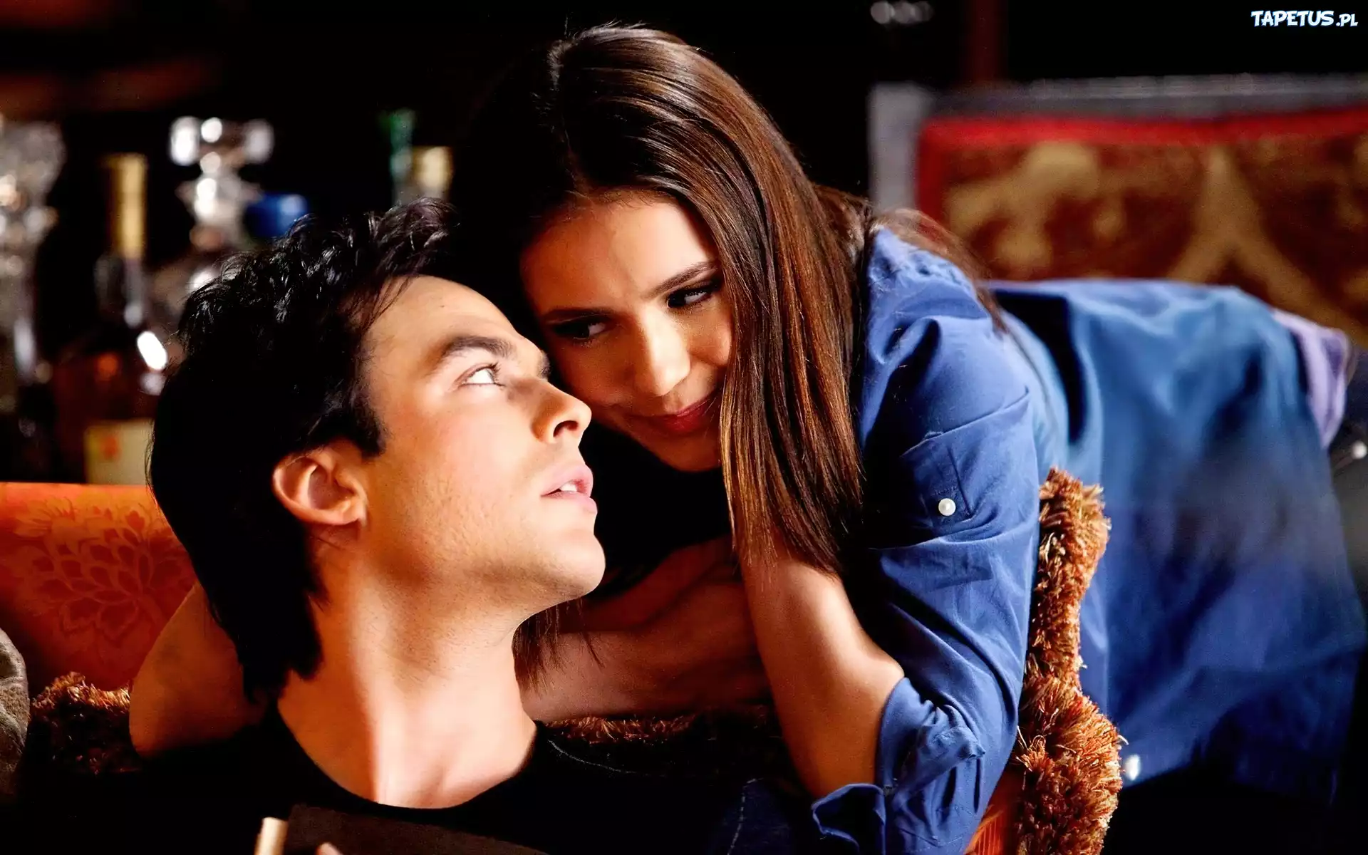 Damon, Elena, The Vampirie Diaries