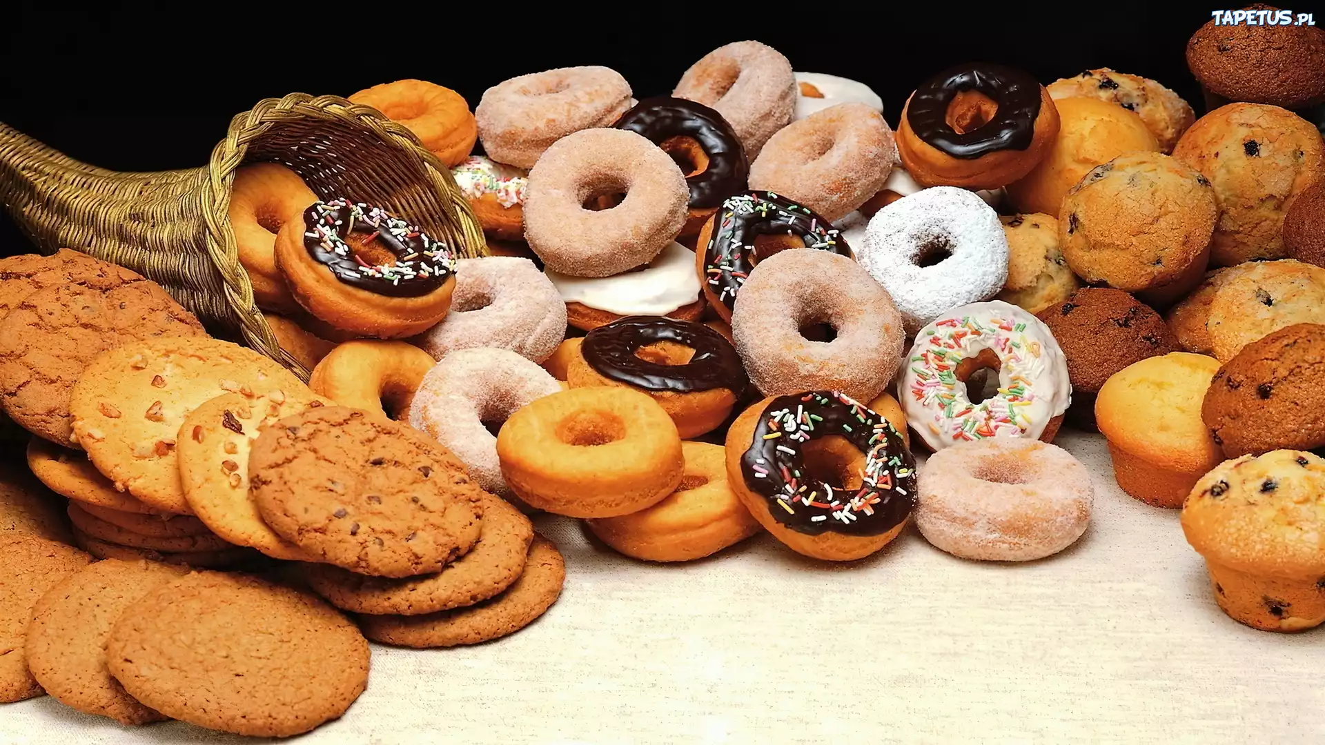 Ciasteczka, Babeczki, Pączki