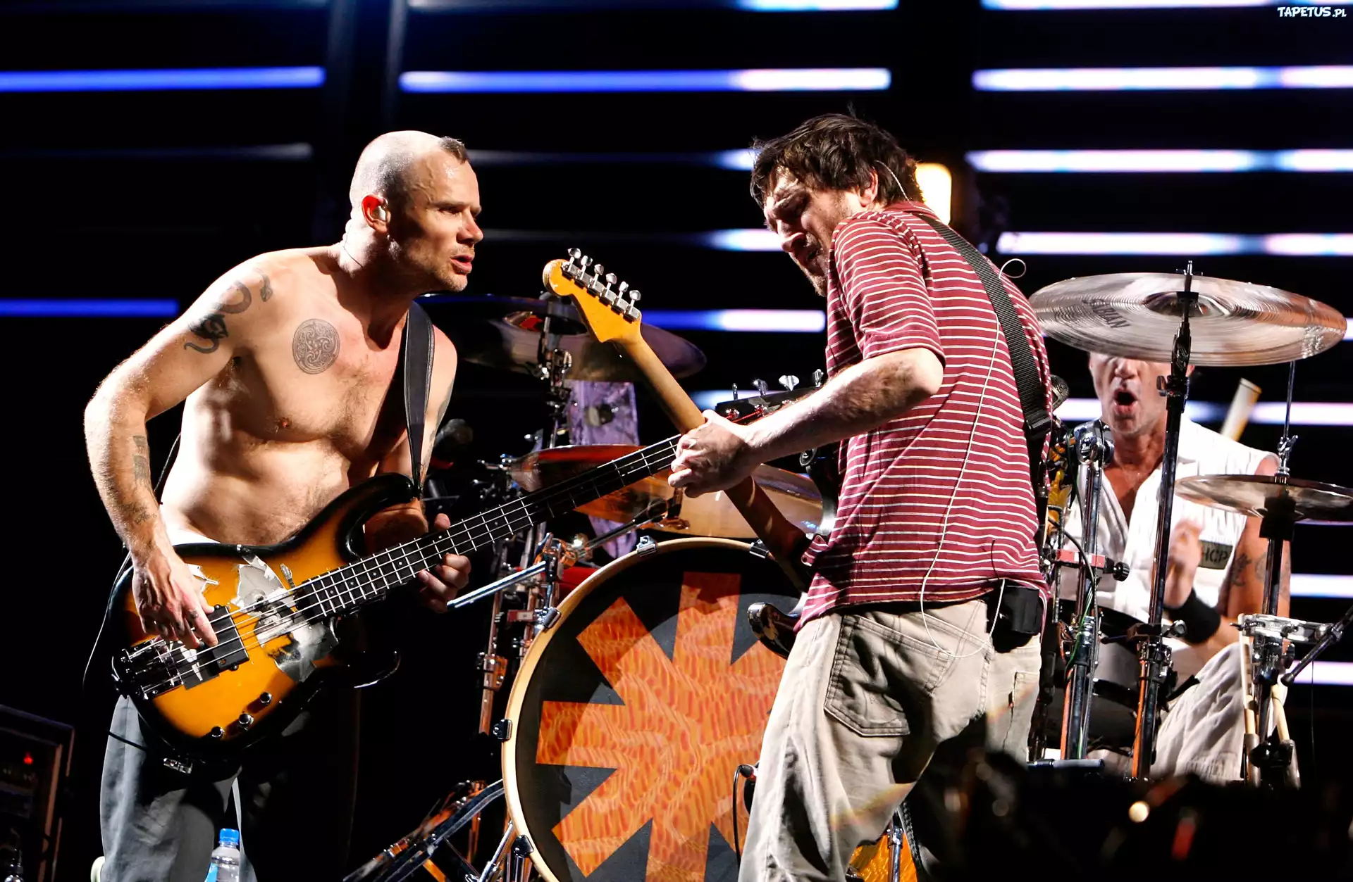 Flea, John Frusciante, Chad Smith