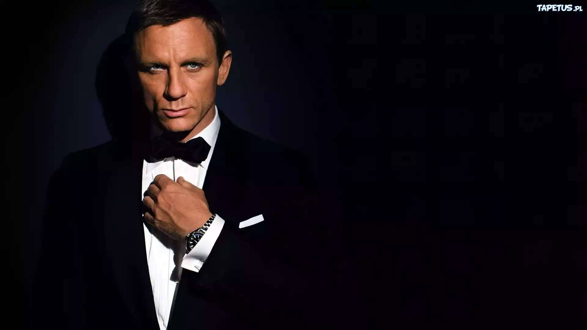 Daniel Craig, Aktor, Garnitur, Zegarek, Muszka