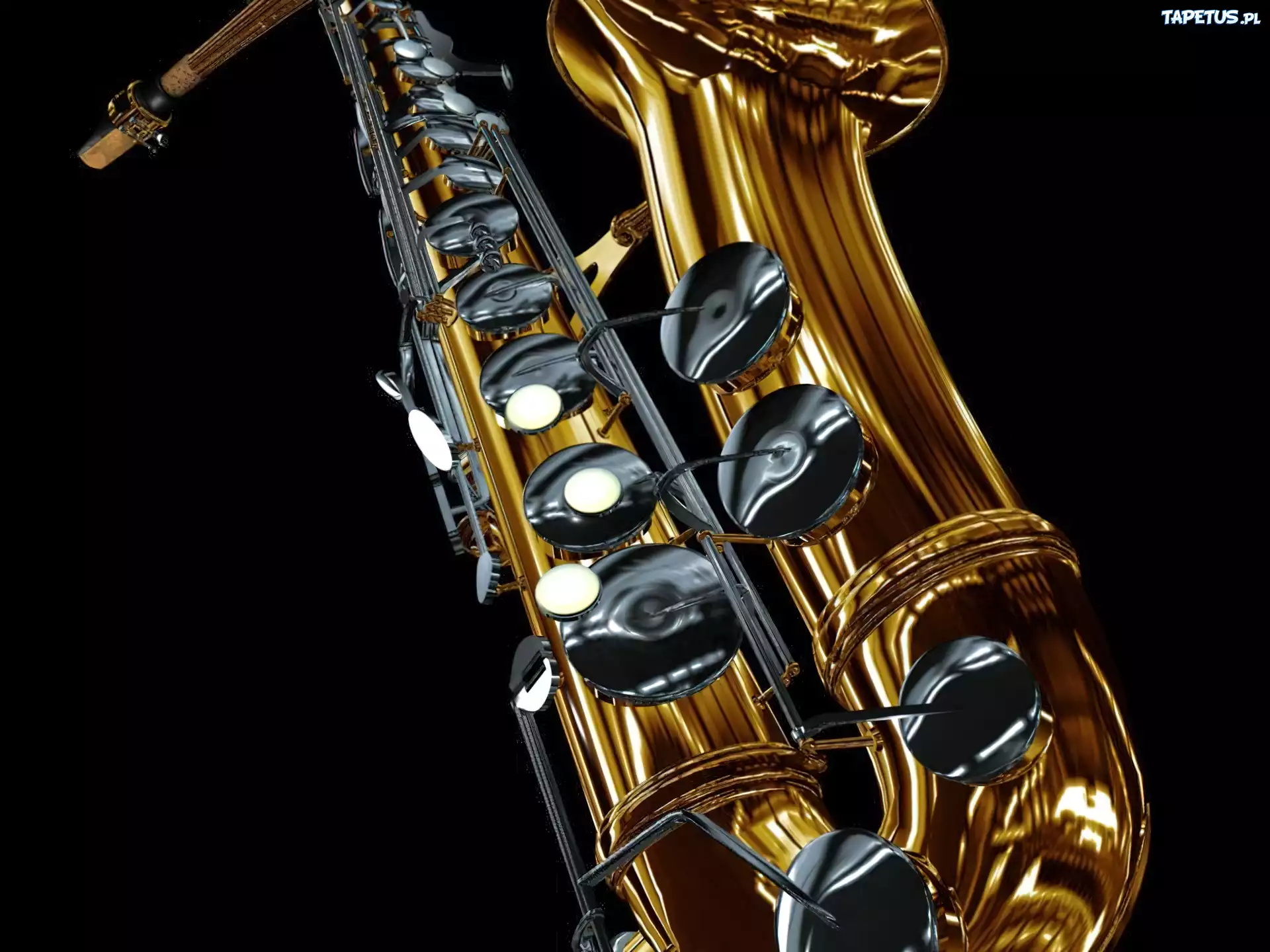Saksofon, Instrument, Złoty