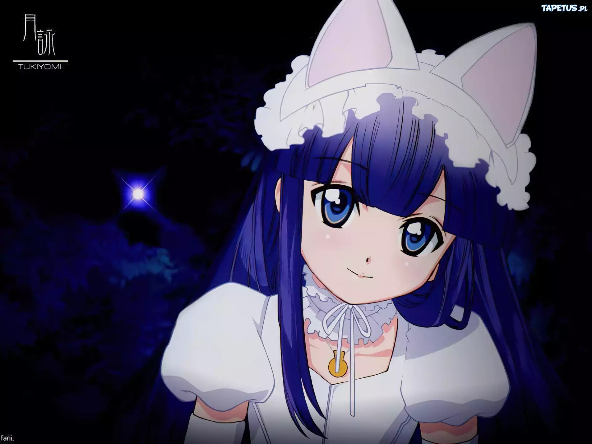 Tsukuyomi Moon Phase, dziewczynka, uszy, strój