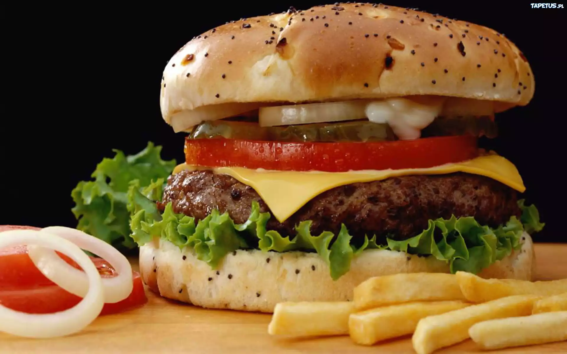 Cheesburger, Frytki