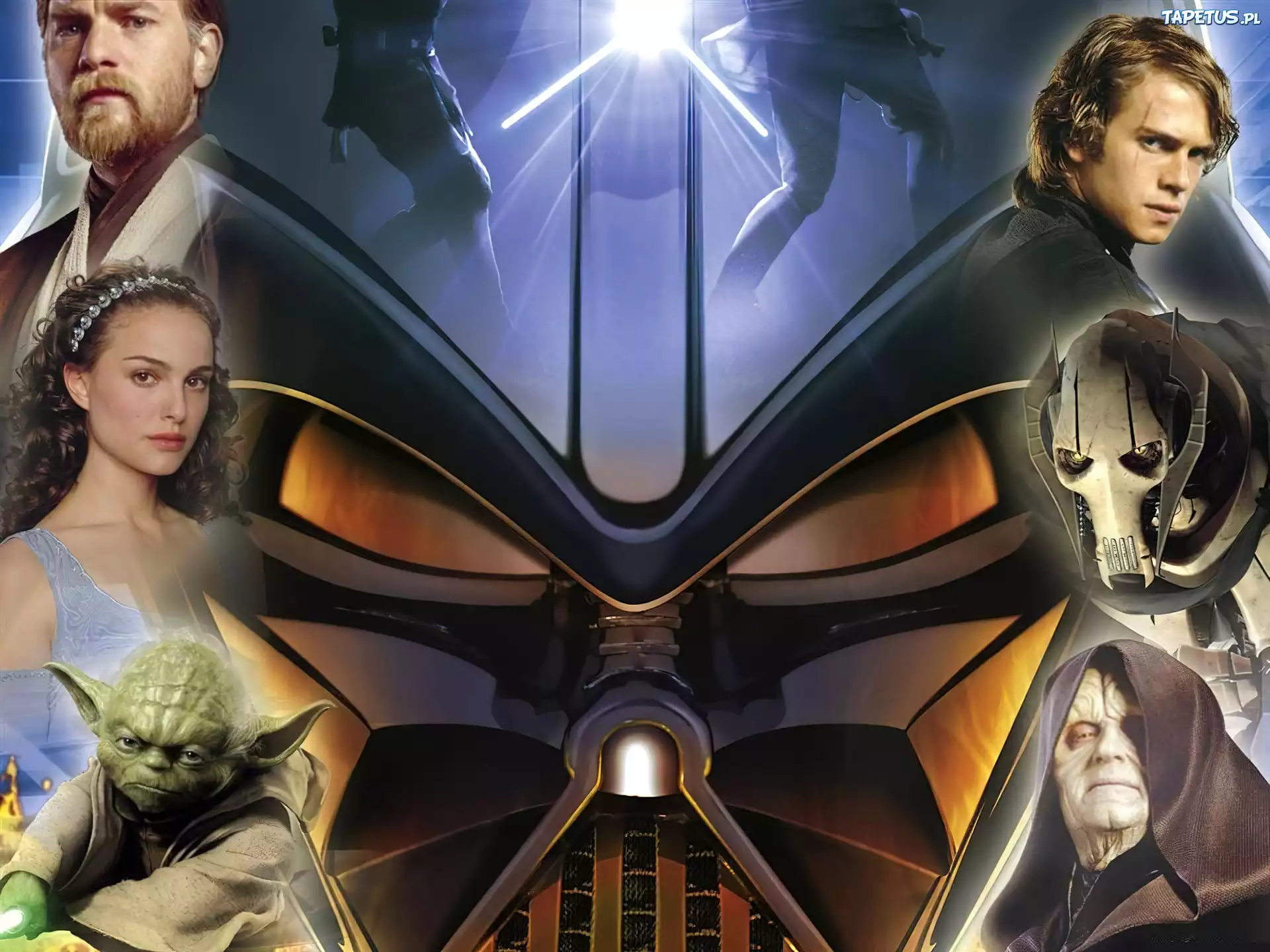 Star Wars, maska, Yoda, postacie