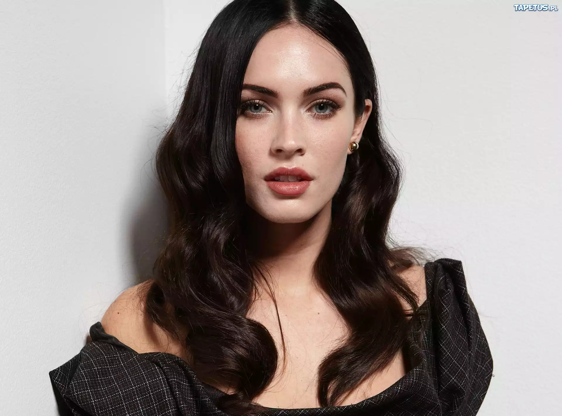 Megan Fox, Spojrzenie, Piękne, Włosy