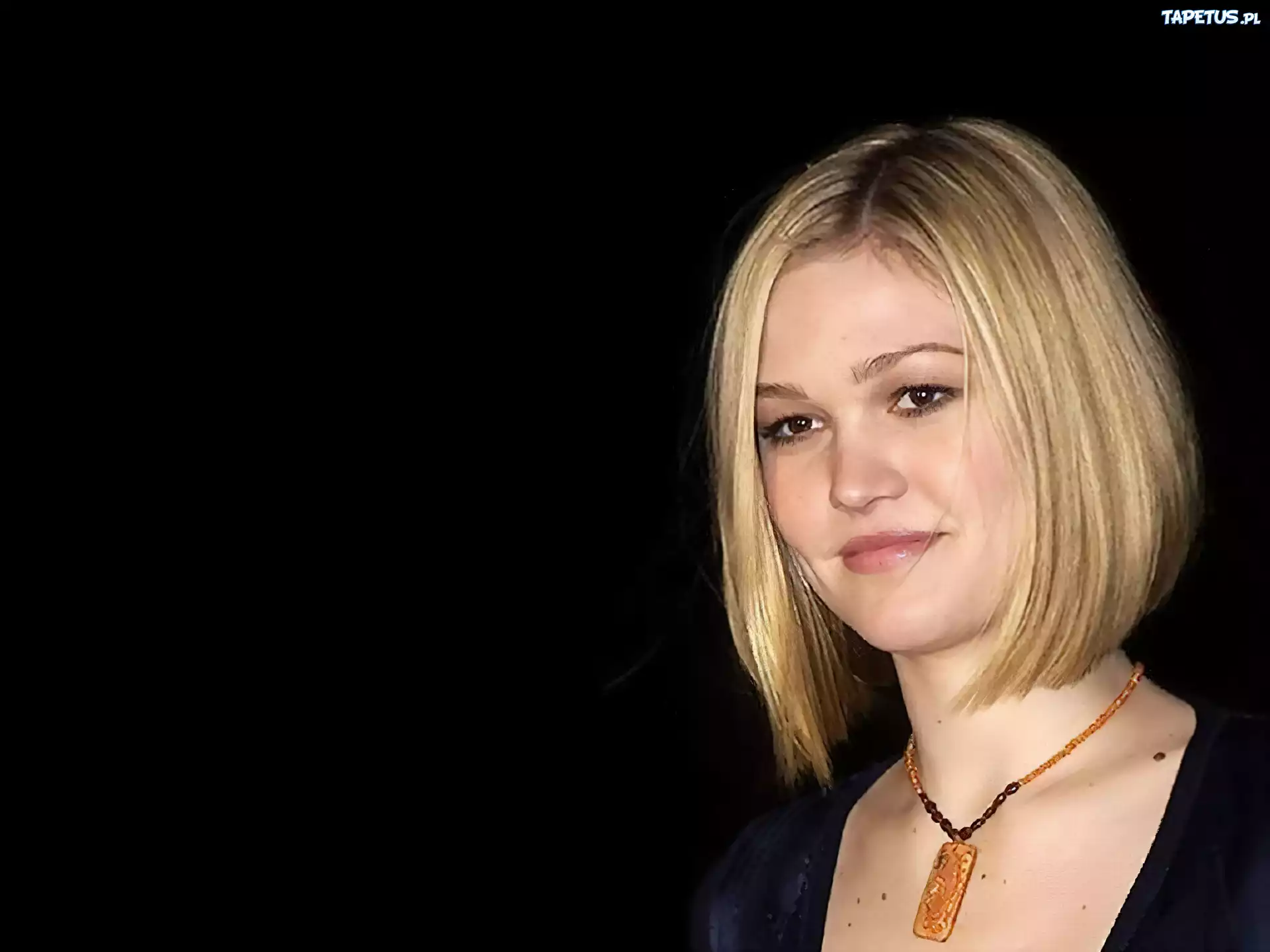 twarz, Julia Stiles, wisiorek